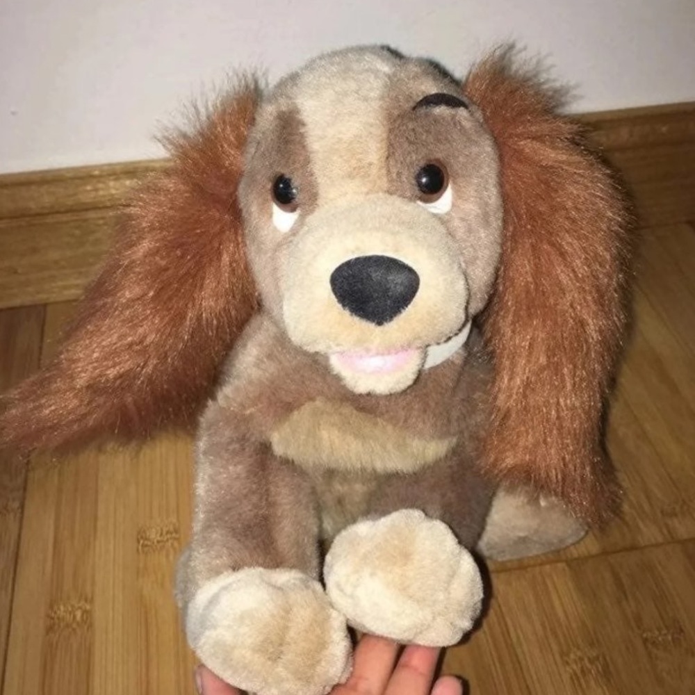 Disney Vintage Lady & the Tramp Plush Handbag
